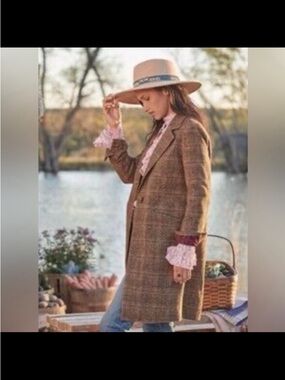 Sundance Annie long blazer jacket size S